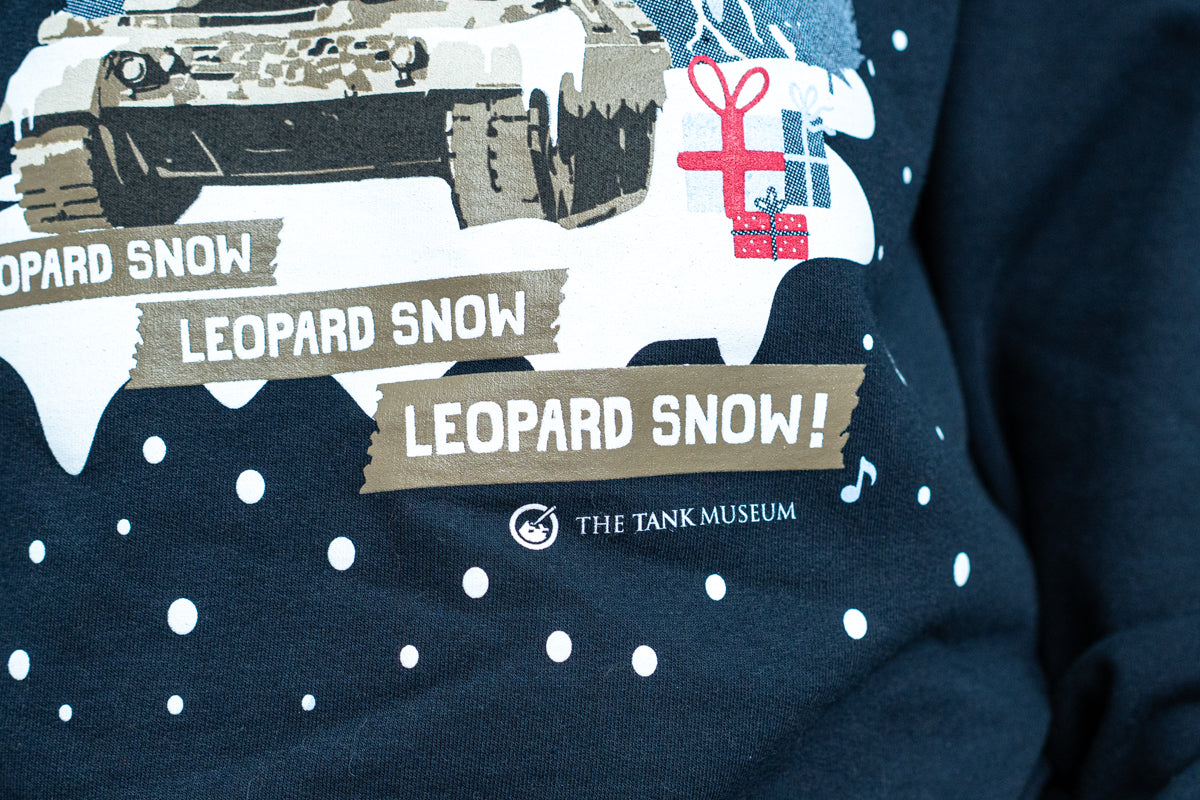 Leopard Snow Christmas Sweater