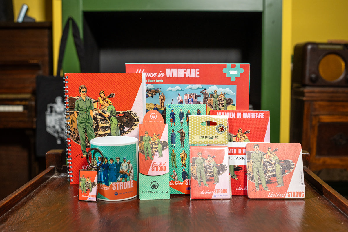 Women in Warfare 'She Stood Strong' Gift Selection Gift selection The Tank Museum