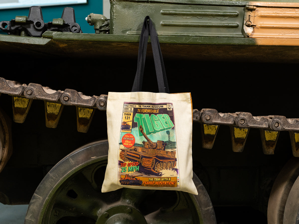 Tiger Comic Cotton Tote Bag Bags Star Editions Ltd