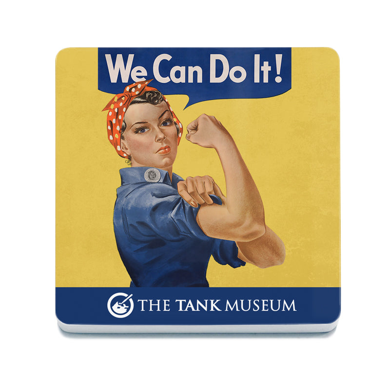 We Can Do It Coaster Coaster The Original Metal Sign Co