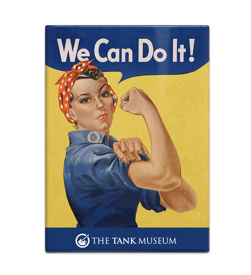 We Can Do It Metal Fridge Magnet Fridge Magnet The Original Metal Sign Co