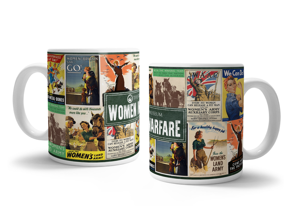 Women in Warfare Mug Mug The Original Metal Sign Co