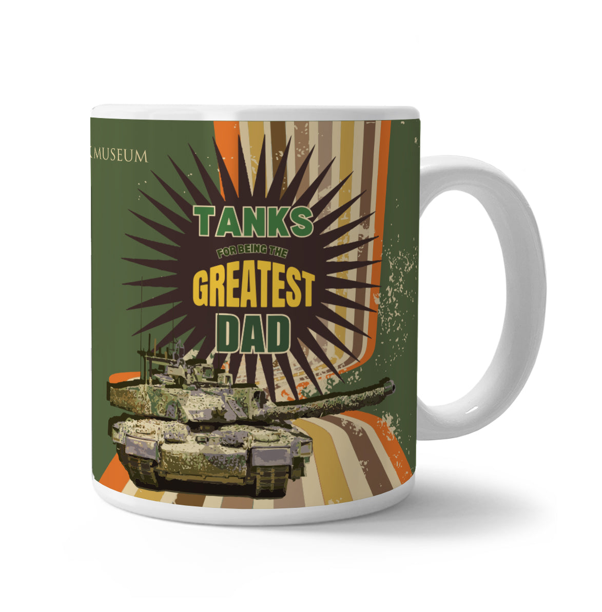 Tanks for Being the Greatest Dad Mug Mug The Original Metal Sign Co