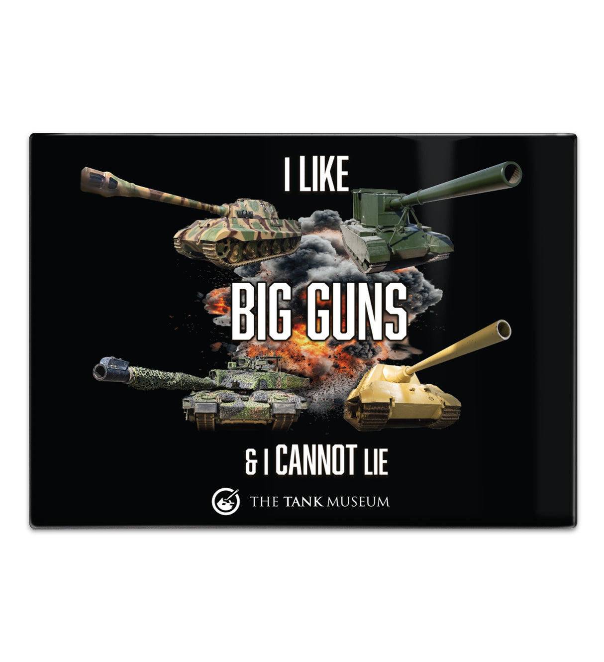 I Like Big Guns Magnet Fridge Magnet The Original Metal Sign Co