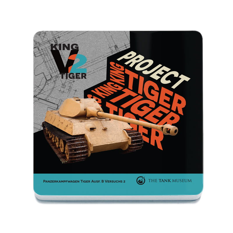 King Tiger V2 Restoration Coaster Coaster The Original Metal Sign Co