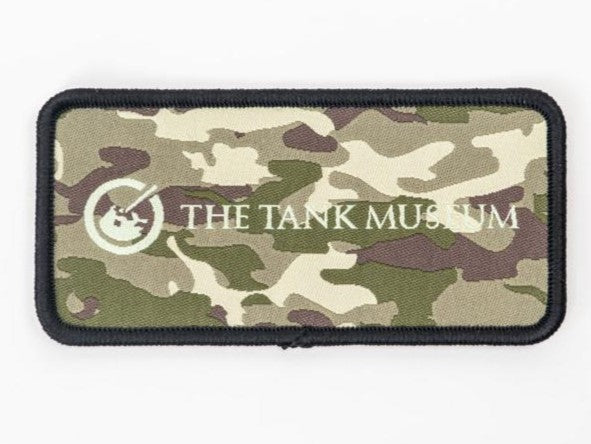 Tank Museum Camo Iron on Badge Iron On Badge T and F