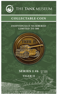 Collectable Coin Series 1 #6 Tiger II Tank Collectables AAA Ltd