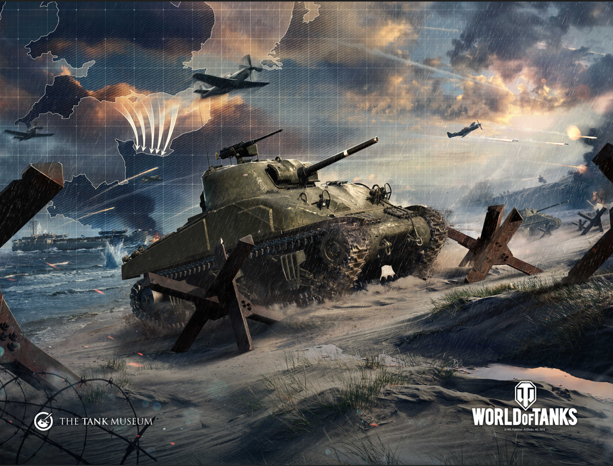 World of Tanks Desk Mat Homeware Star Editions