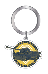 World of Tanks Roll Out Keyring Keyring Haskins Giftware