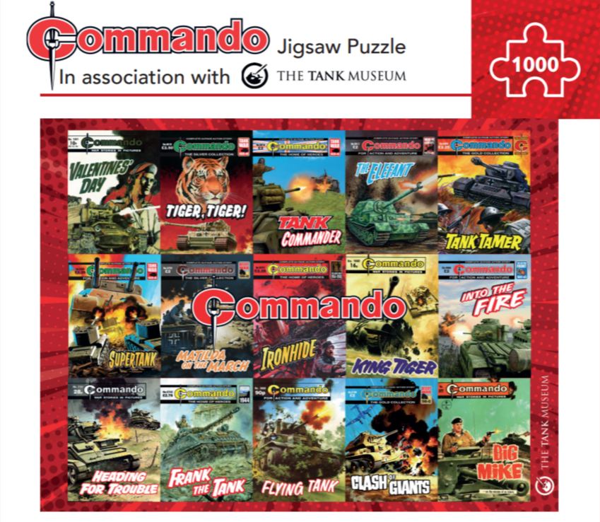 Commando Comics Jigsaw Jigsaw Puzzle All Jigsaw Puzzles