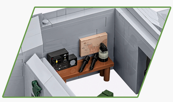 Cobi 1/35 German Bunker Regelbau 667 Brick Model Kit Cobi