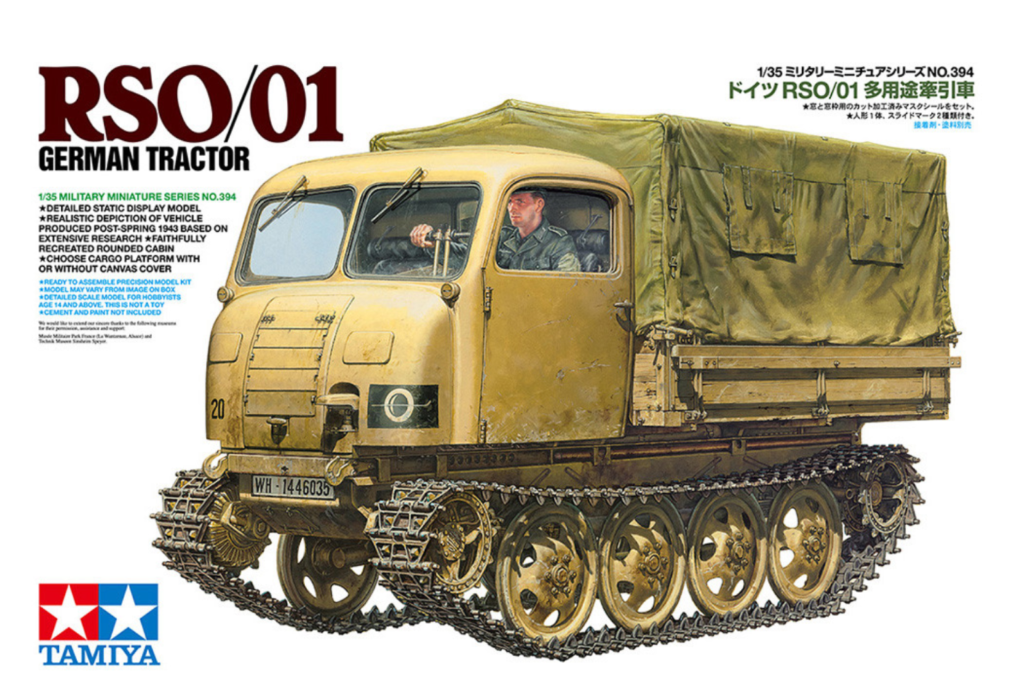 Tamiya 1/35 RSO/01 German Tractor