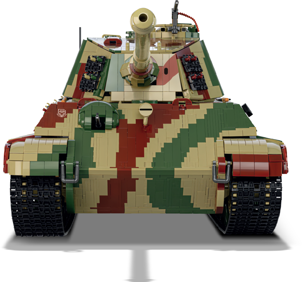 Cobi 1/12 Scale Tiger II Konigstiger Brick Model Kit Cobi