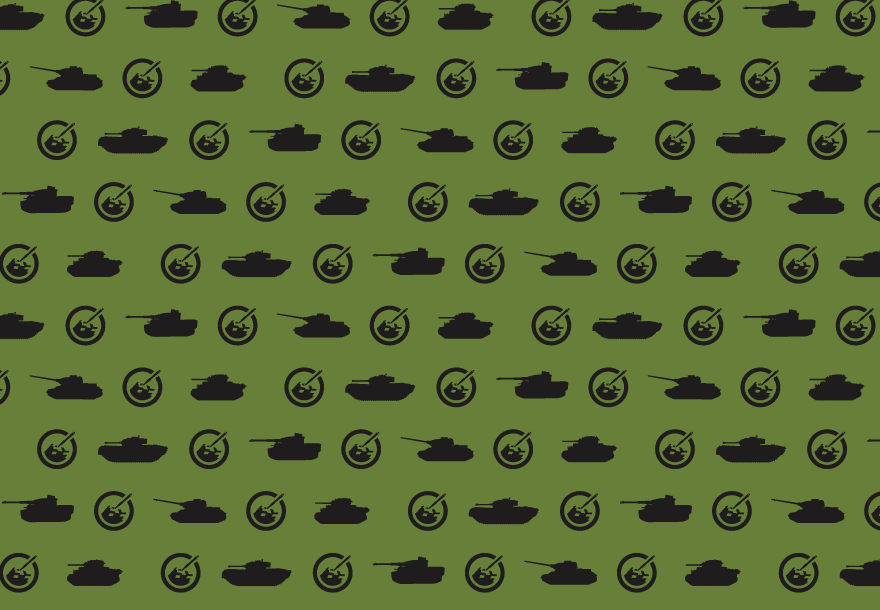 Tank Museum Wrapping Paper - Two sheet pack Wrapping Paper Where The Trade Buys Black