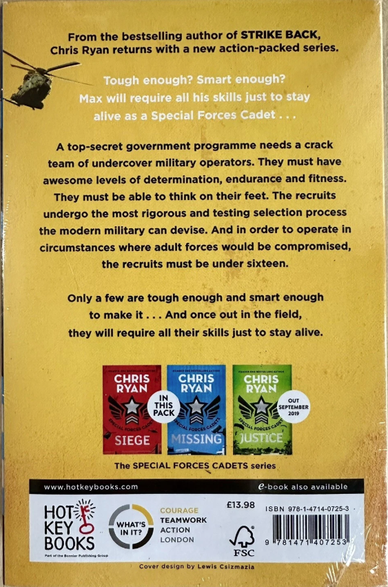 Siege + Missing : Special Forces Cadets Two Book Pack Book 66 Books