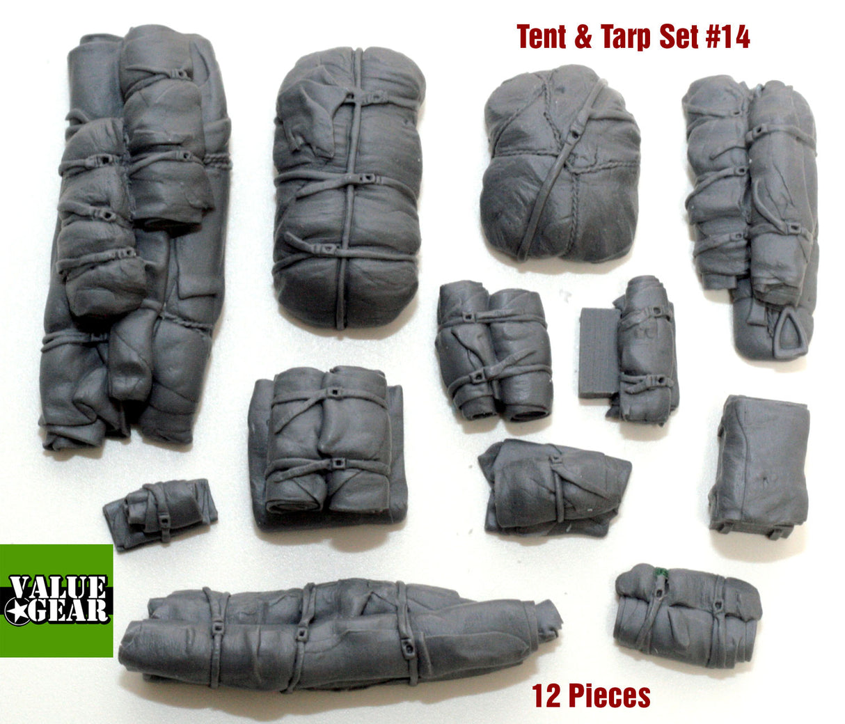 Value gear 1/35 Tents Tarps Set #14.