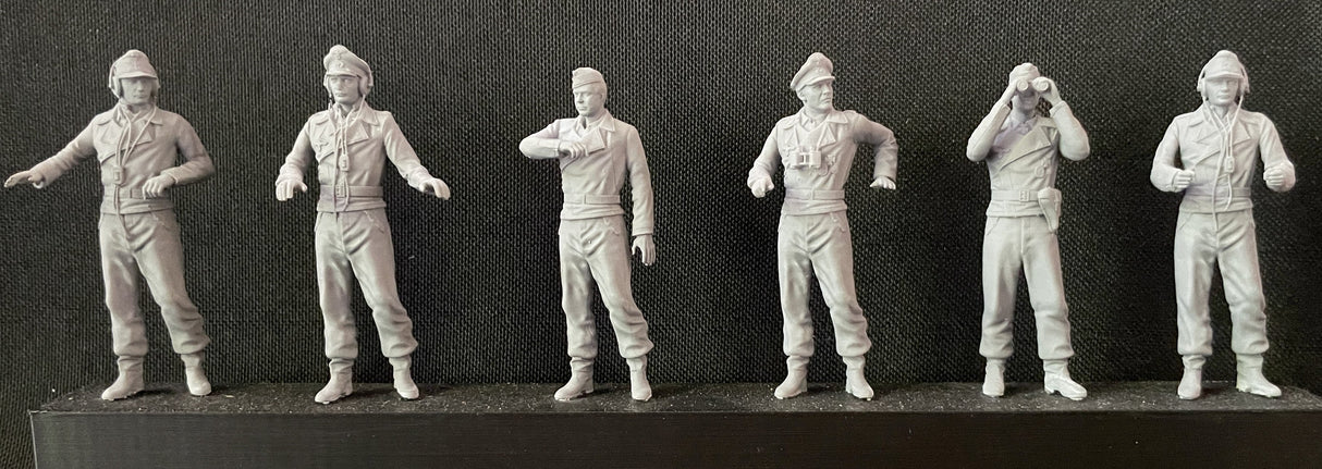 1/35 3D Printed Figure Sets Scale Model 3D Gizmo German figure set 2