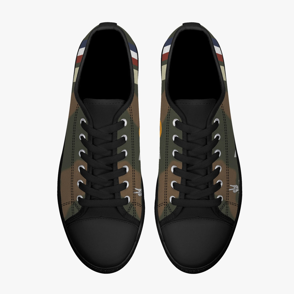 Eric Lock Spitfire Low Top Canvas Trainer Footwear I Love A Hanger