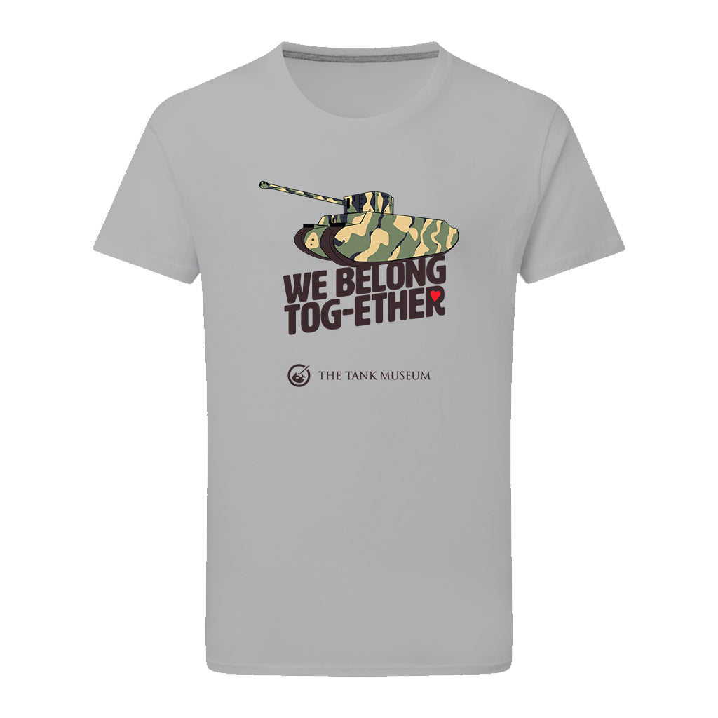 We Belong Tog-ether Tank T-Shirt T-Shirt On Demand Star Editions Sport Grey S