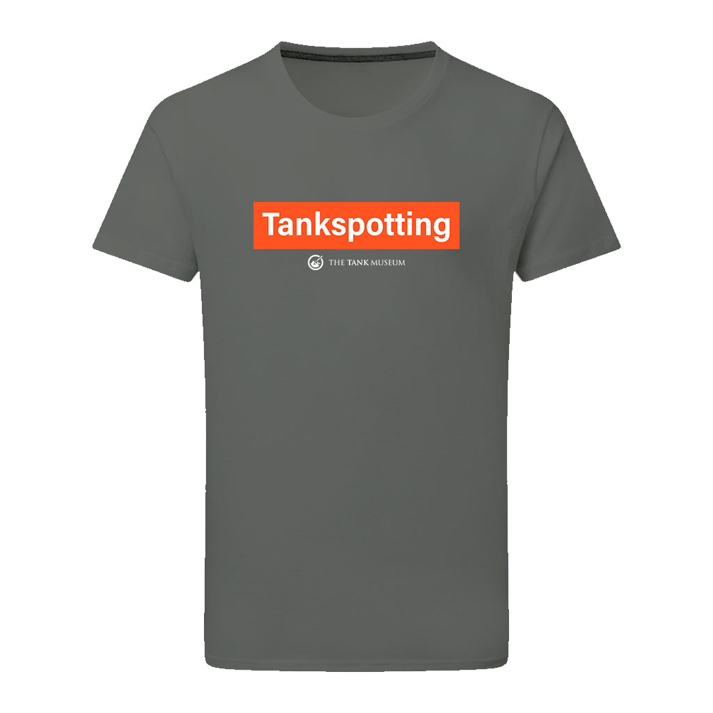 Tankspotting Tank T-Shirt T-Shirt On Demand Star Editions Charcoal S