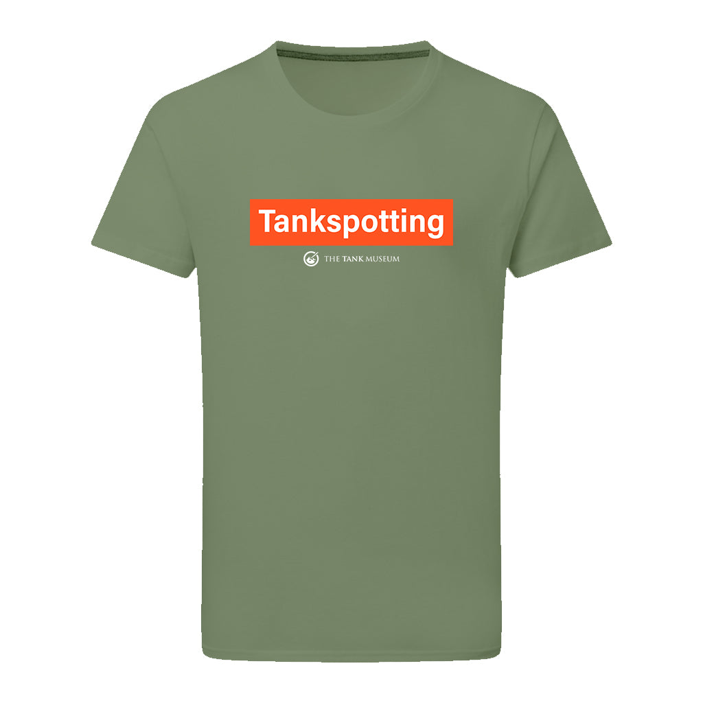 Tankspotting Tank T-Shirt T-Shirt On Demand Star Editions Military Green S