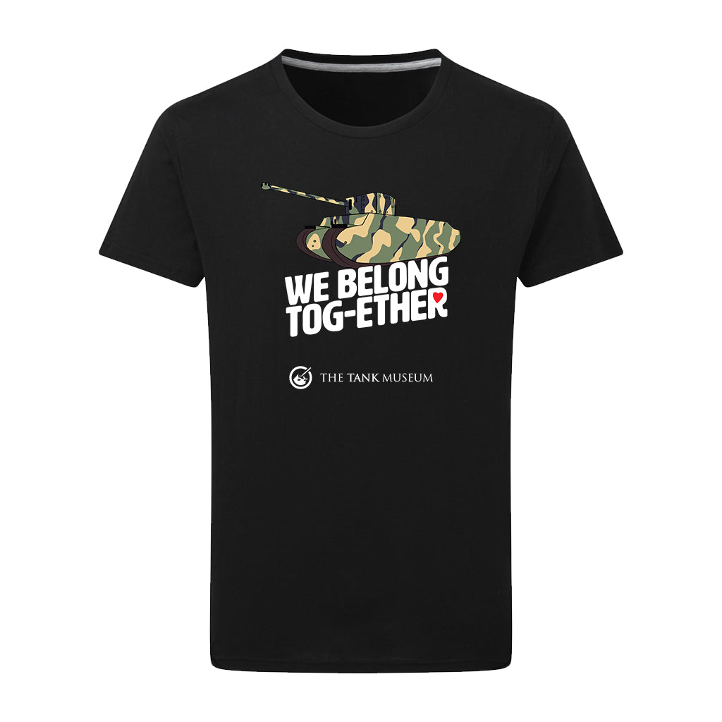 We Belong Tog-ether Tank T-Shirt T-Shirt On Demand Star Editions Black S