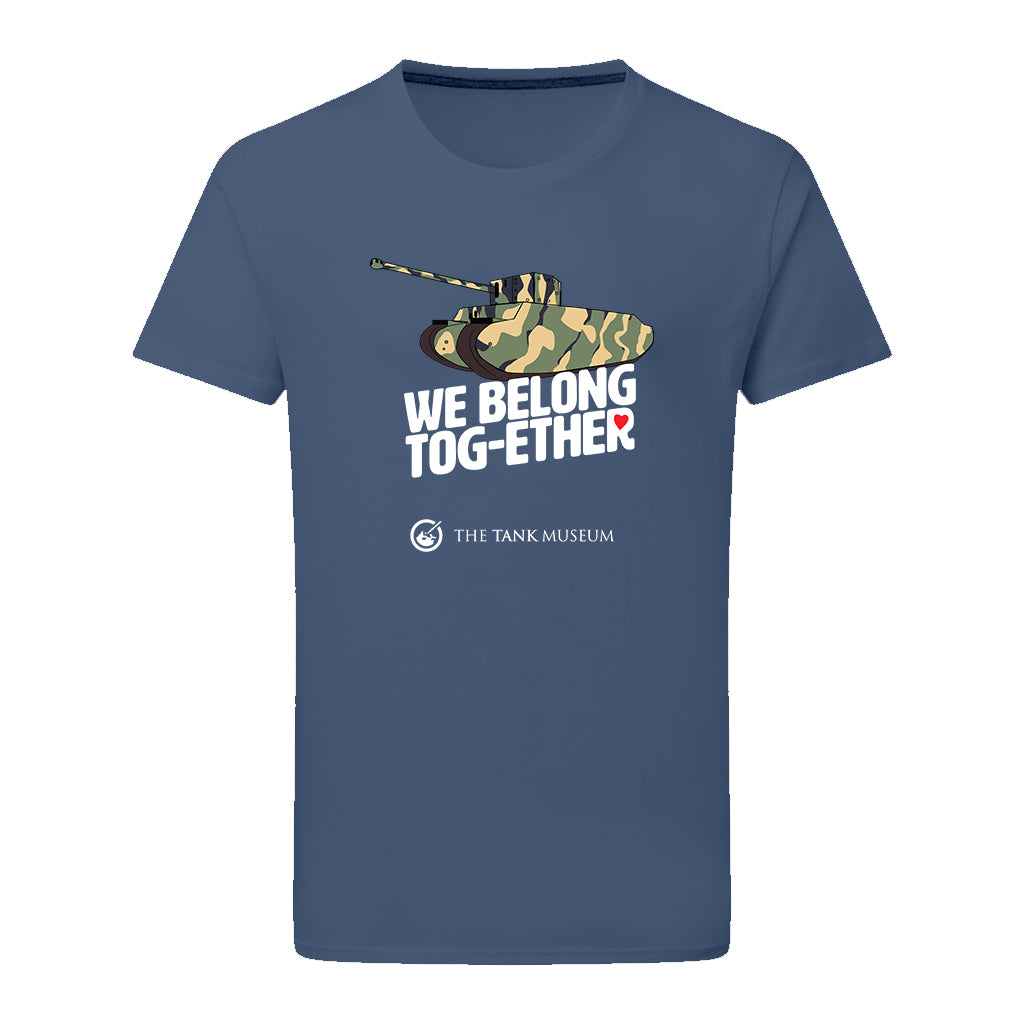We Belong Tog-ether Tank T-Shirt T-Shirt On Demand Star Editions Navy S