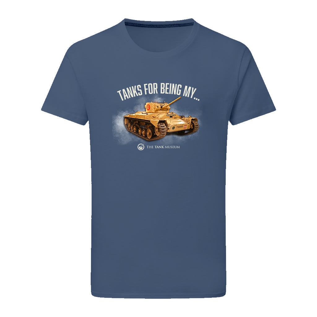 Tanks for Being My Valentine Tank T-Shirt T-Shirt On Demand Star Editions Navy S