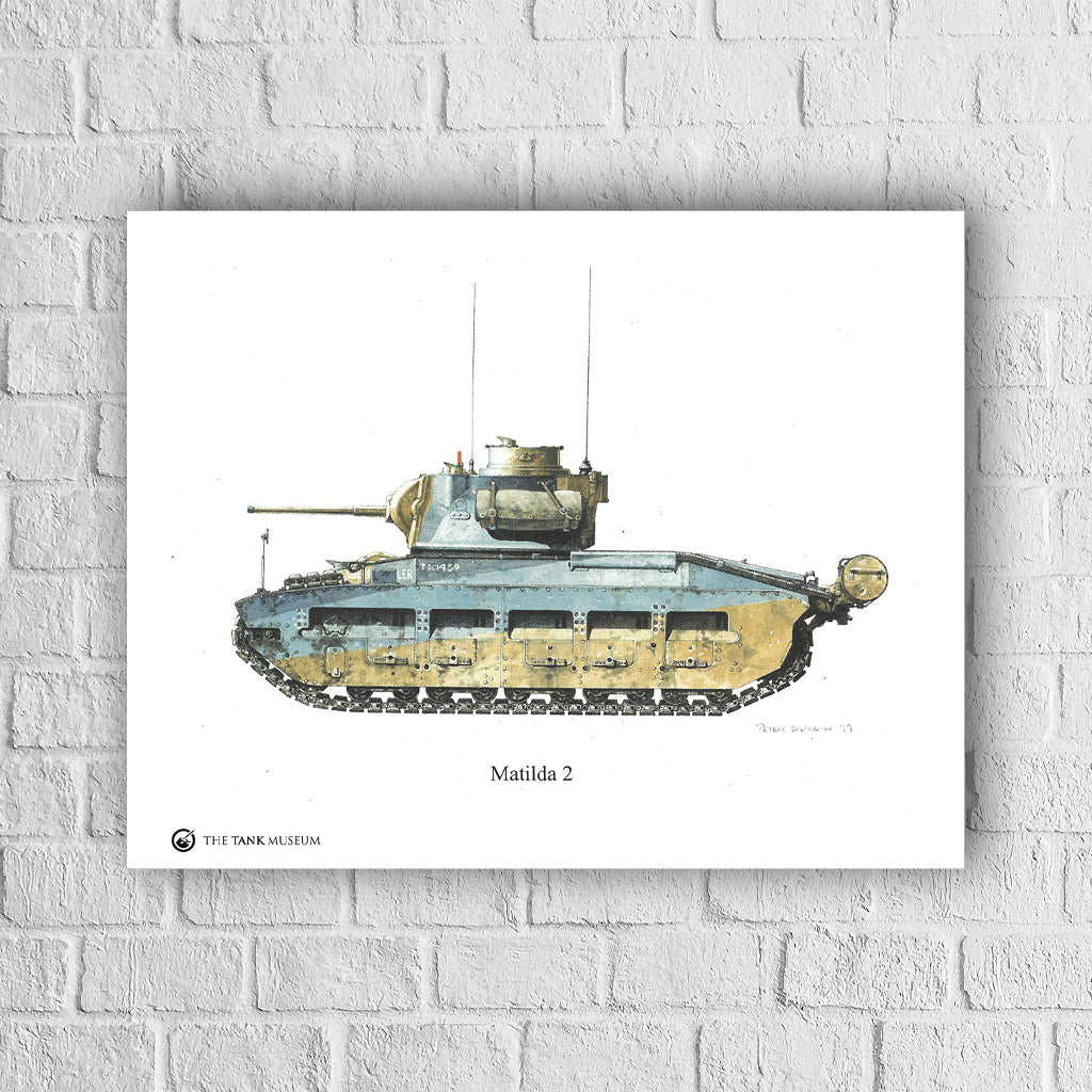 Art Print: A12 Matilda II Tank Wall Art On Demand Star Editions
