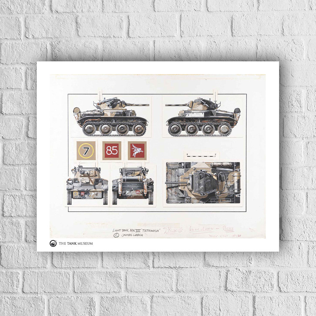 Art Print: A17 Tetrarch Tank Wall Art On Demand Star Editions