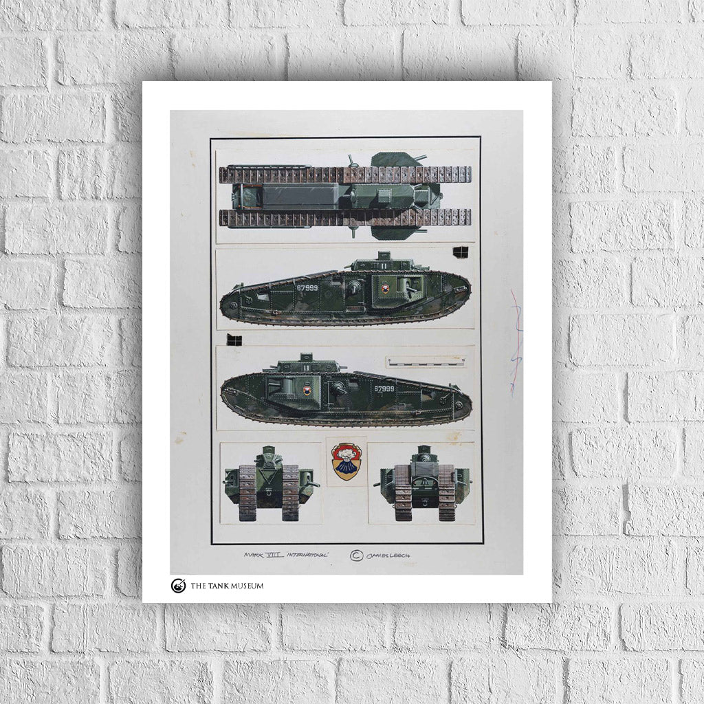 Art Print: MK VIII International Tank Wall Art On Demand Star Editions