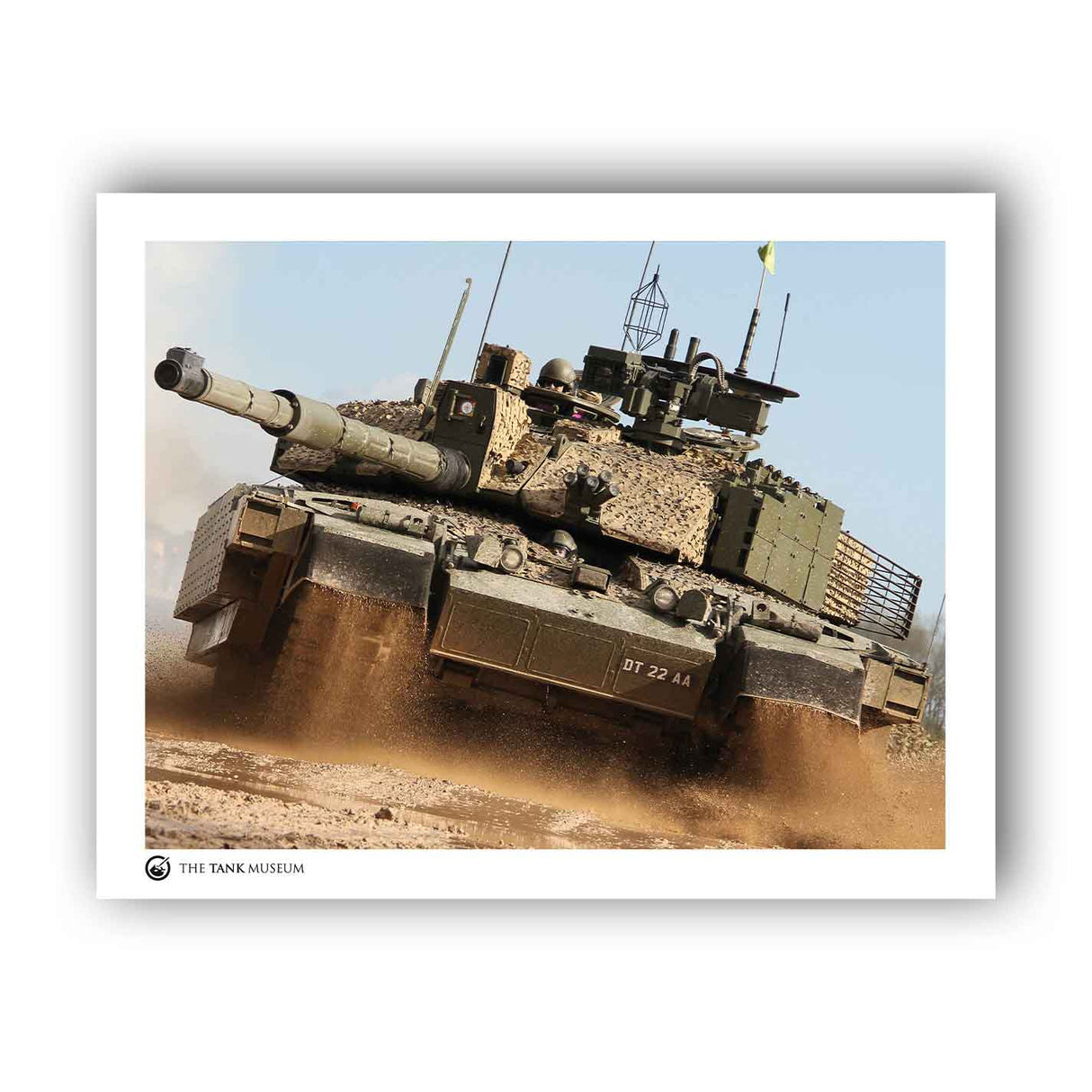 Art Print: Challenger 2 Megatron Tank Wall Art On Demand Star Editions 11x14" No Frame