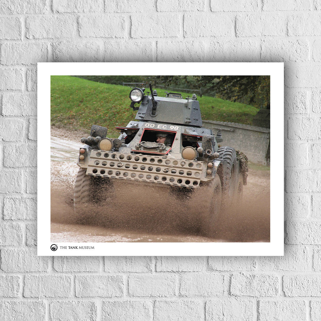 Art Print: Ferret Mk 1-2 Tank Wall Art On Demand Star Editions 40X50cm No Frame