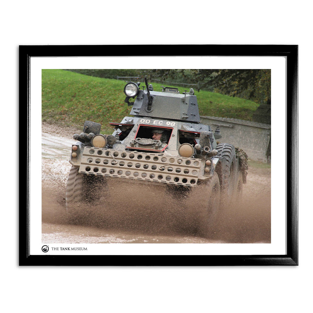 Art Print: Ferret Mk 1-2 Tank Wall Art On Demand Star Editions 11x14" With Black Frame
