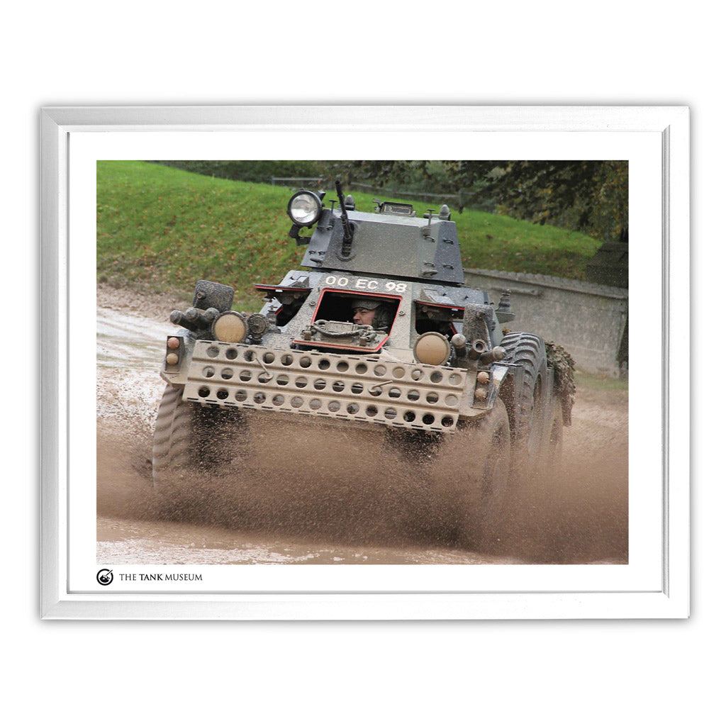 Art Print: Ferret Mk 1-2 Tank Wall Art On Demand Star Editions 11x14" With White Frame