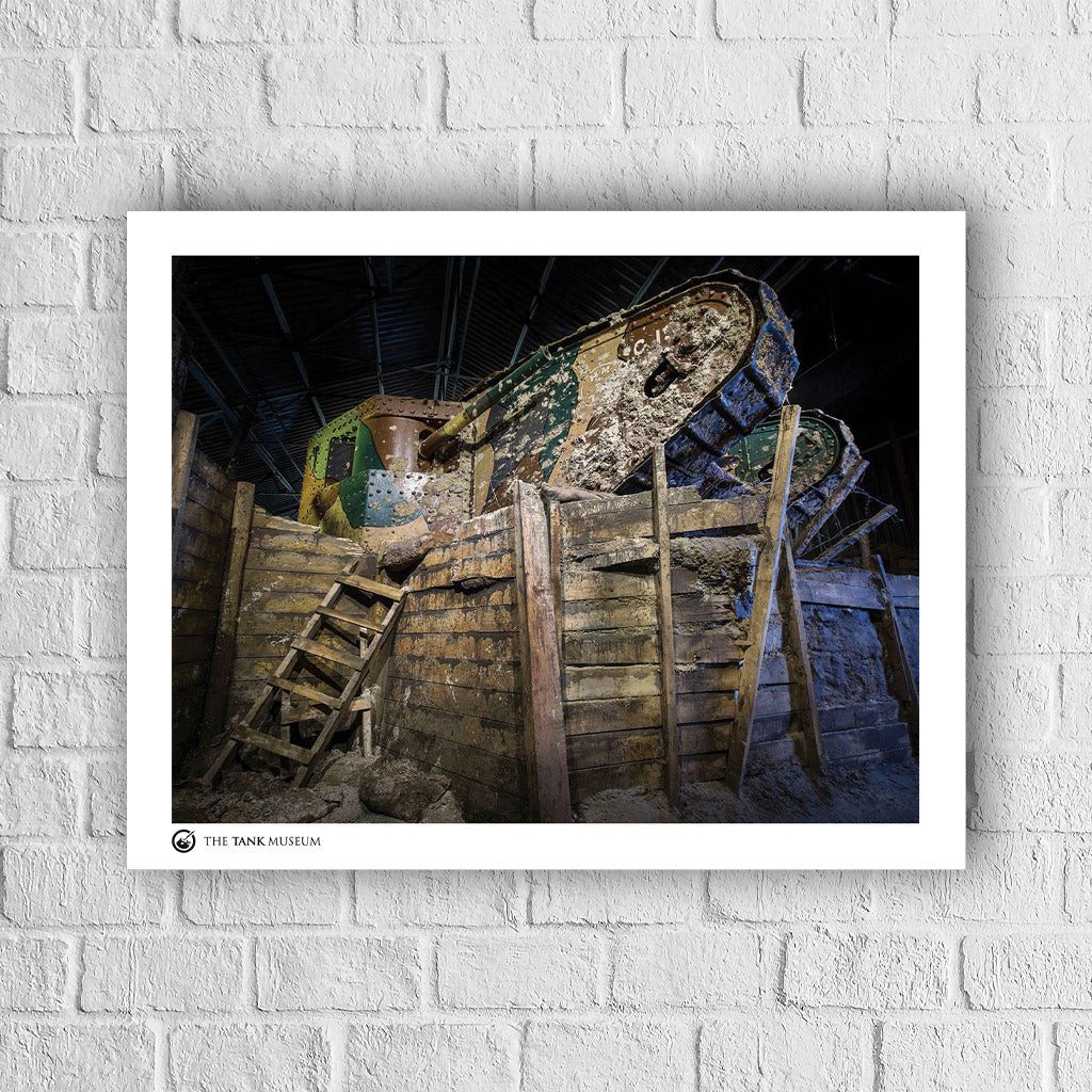 Art Print: Mark 1 Tank in the Trench Wall Art On Demand Star Editions
