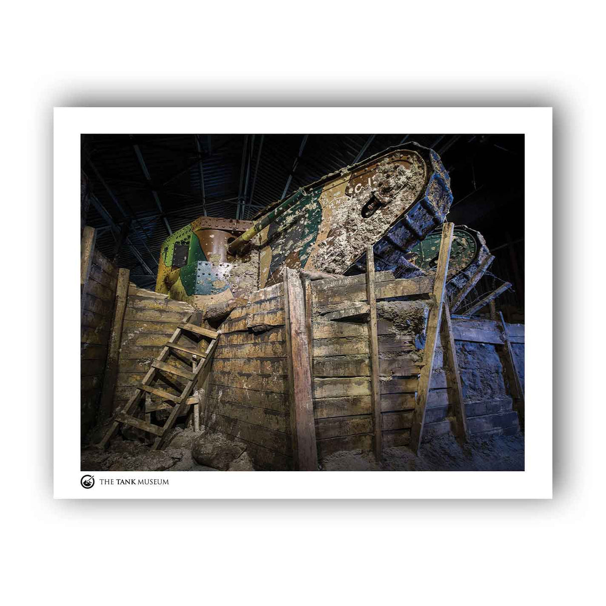 Art Print: Mark 1 Tank in the Trench Wall Art On Demand Star Editions 11x14" No Frame