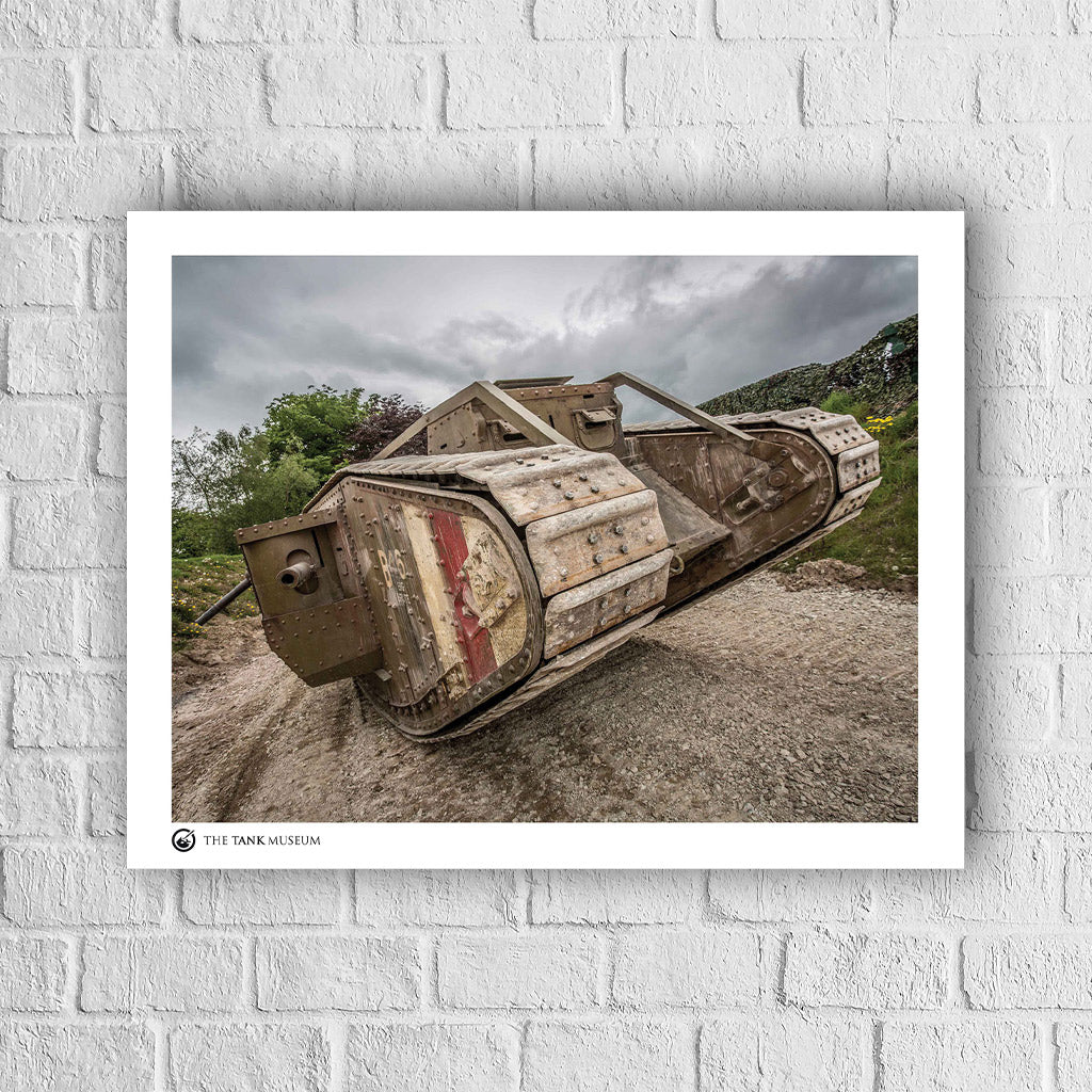 Art Print: Mark IV Tank Close Up Wall Art On Demand Star Editions 40X50cm No Frame