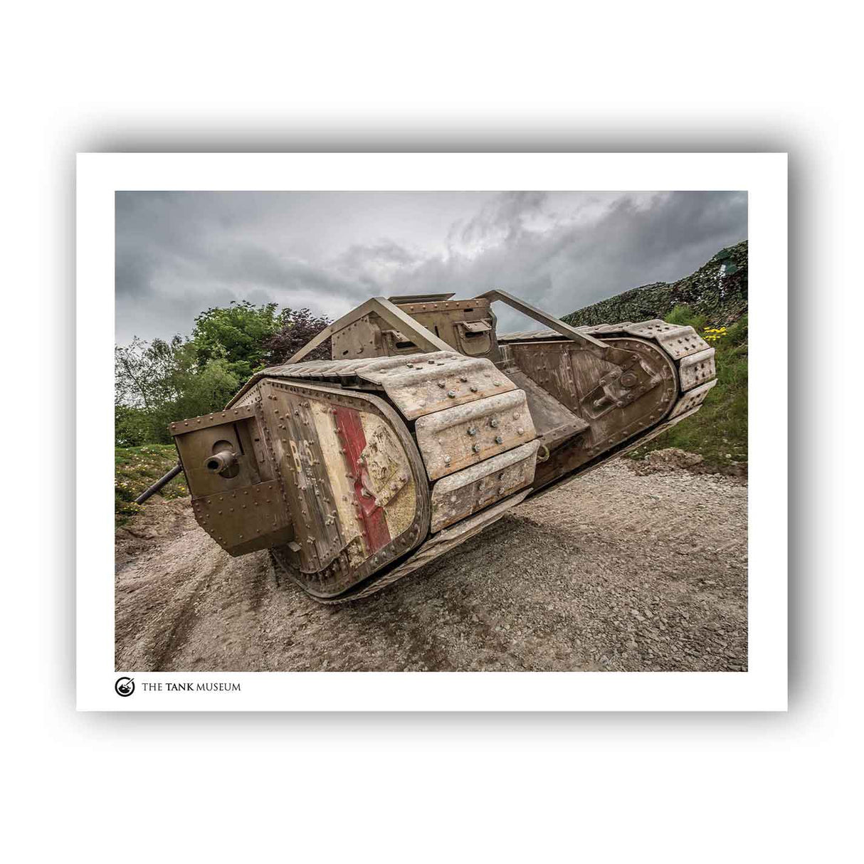 Art Print: Mark IV Tank Close Up Wall Art On Demand Star Editions 11x14" No Frame