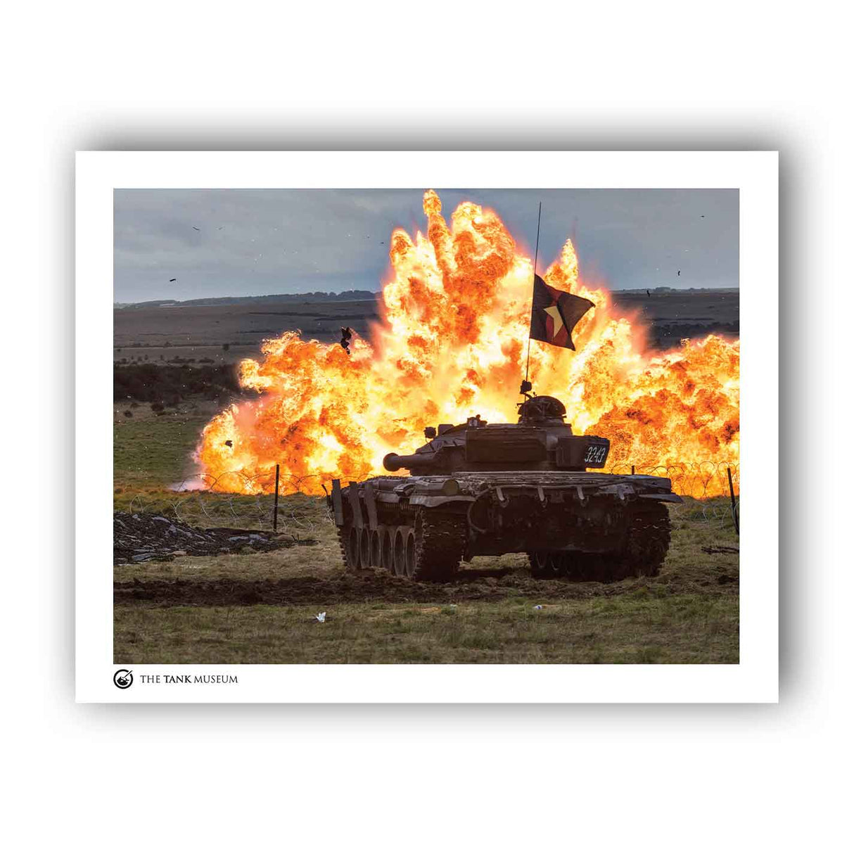 Art Print: T72 Salisbury Plain Wall Art On Demand Star Editions 11x14" No Frame