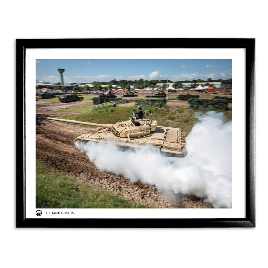 Art Print: Tanks at Tankfest Wall Art On Demand Star Editions 11x14" With Black Frame