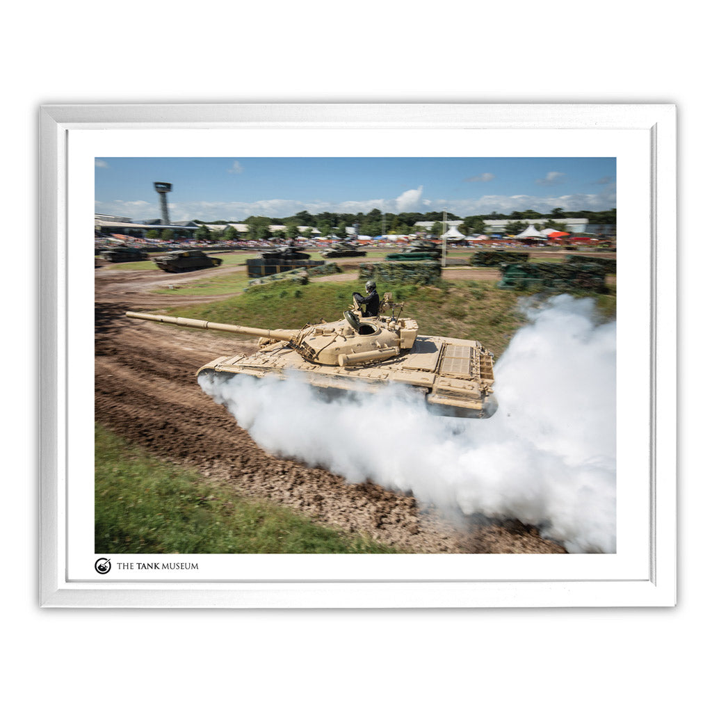 Art Print: Tanks at Tankfest Wall Art On Demand Star Editions 11x14" With White Frame
