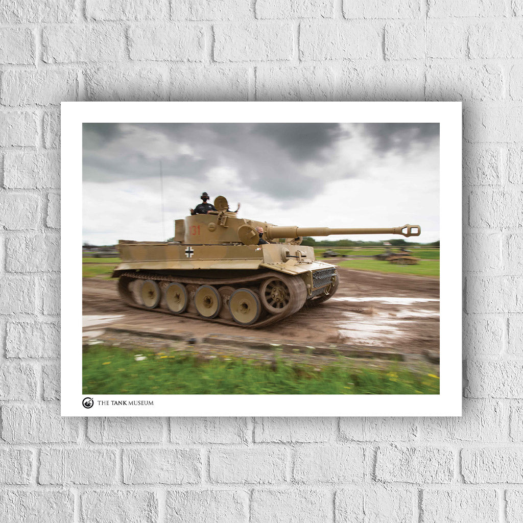 Art Print: Tiger 131 Tank Moving Wall Art On Demand Star Editions