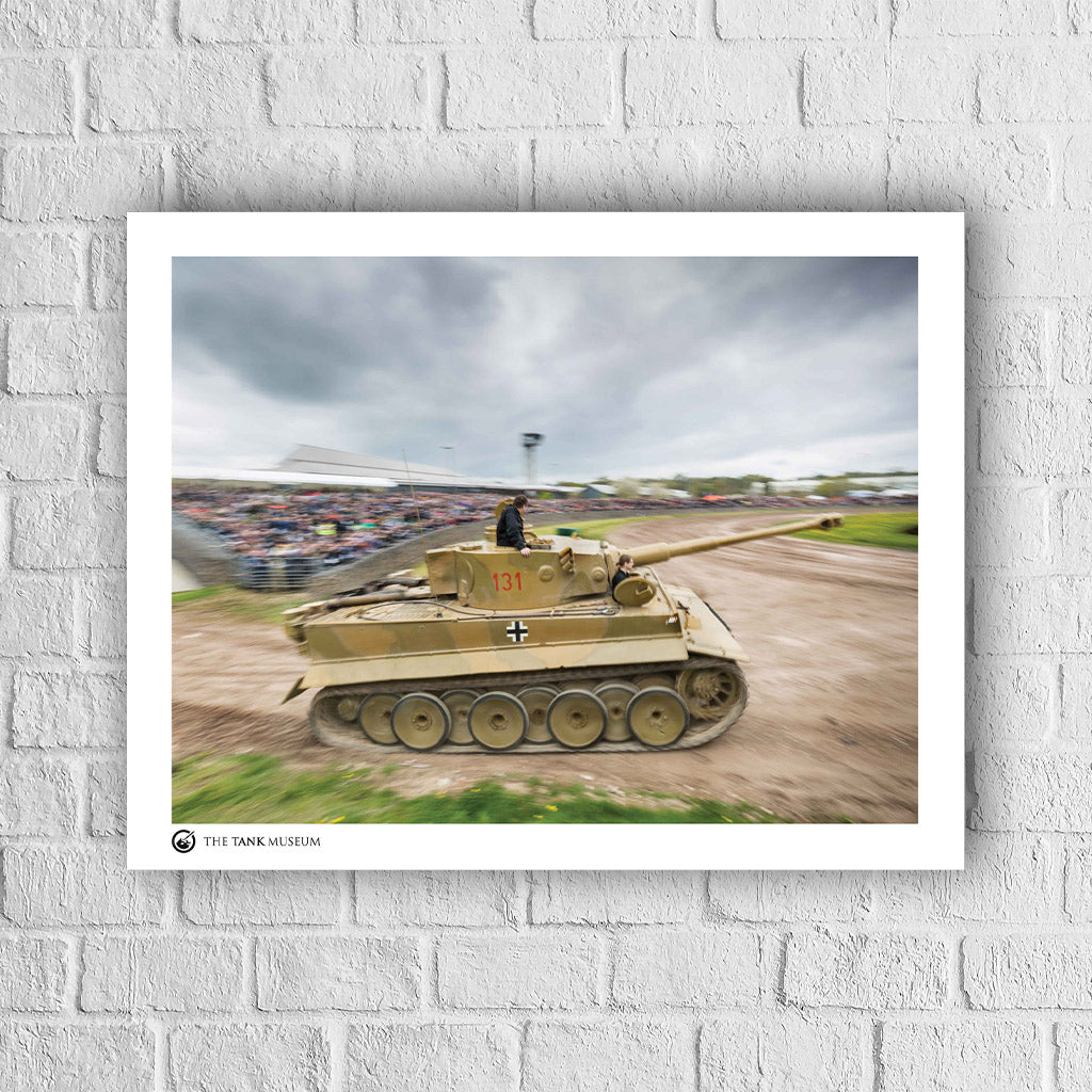 Art Print: Tiger 131 Tank at Tiger Day IX Wall Art On Demand Star Editions 40X50cm No Frame