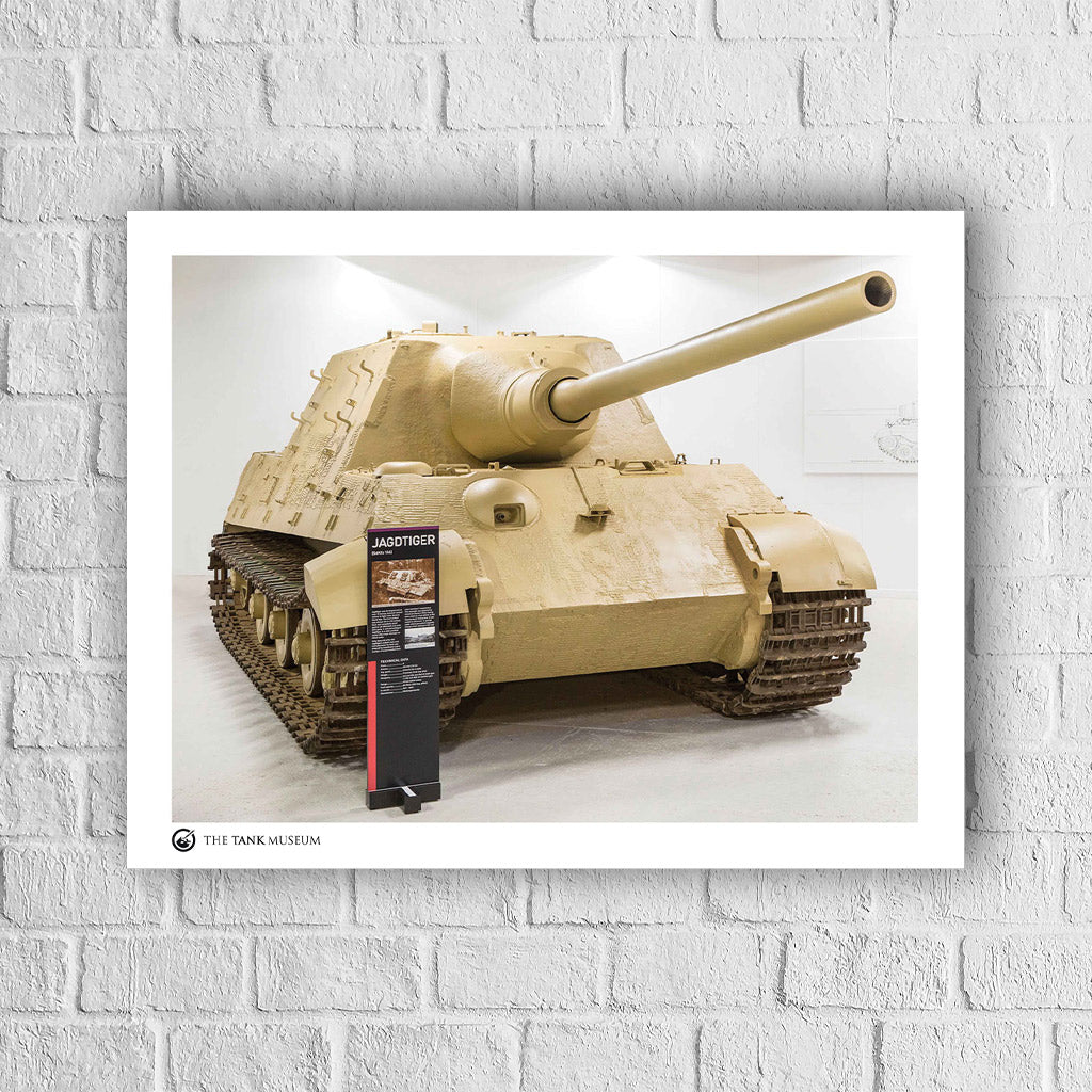 Art Print: The Tiger Collection Exhibition: Jagdtiger Wall Art On Demand Star Editions