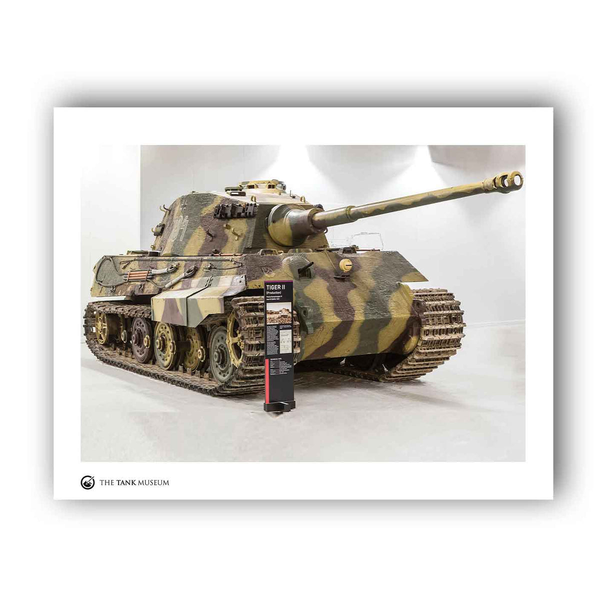 Art Print: The Tiger Collection Exhibition: Tiger II Wall Art On Demand Star Editions 11x14" No Frame