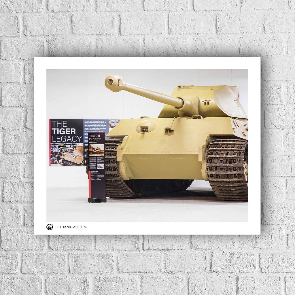 Art Print: The Tiger Collection Exhibition: Tiger II Pre-Production Wall Art On Demand Star Editions