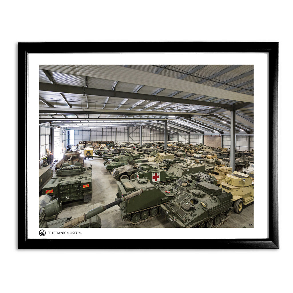 Art Print: Inside the Vehicle Conservation Centre Wall Art On Demand Star Editions 11x14" With Black Frame