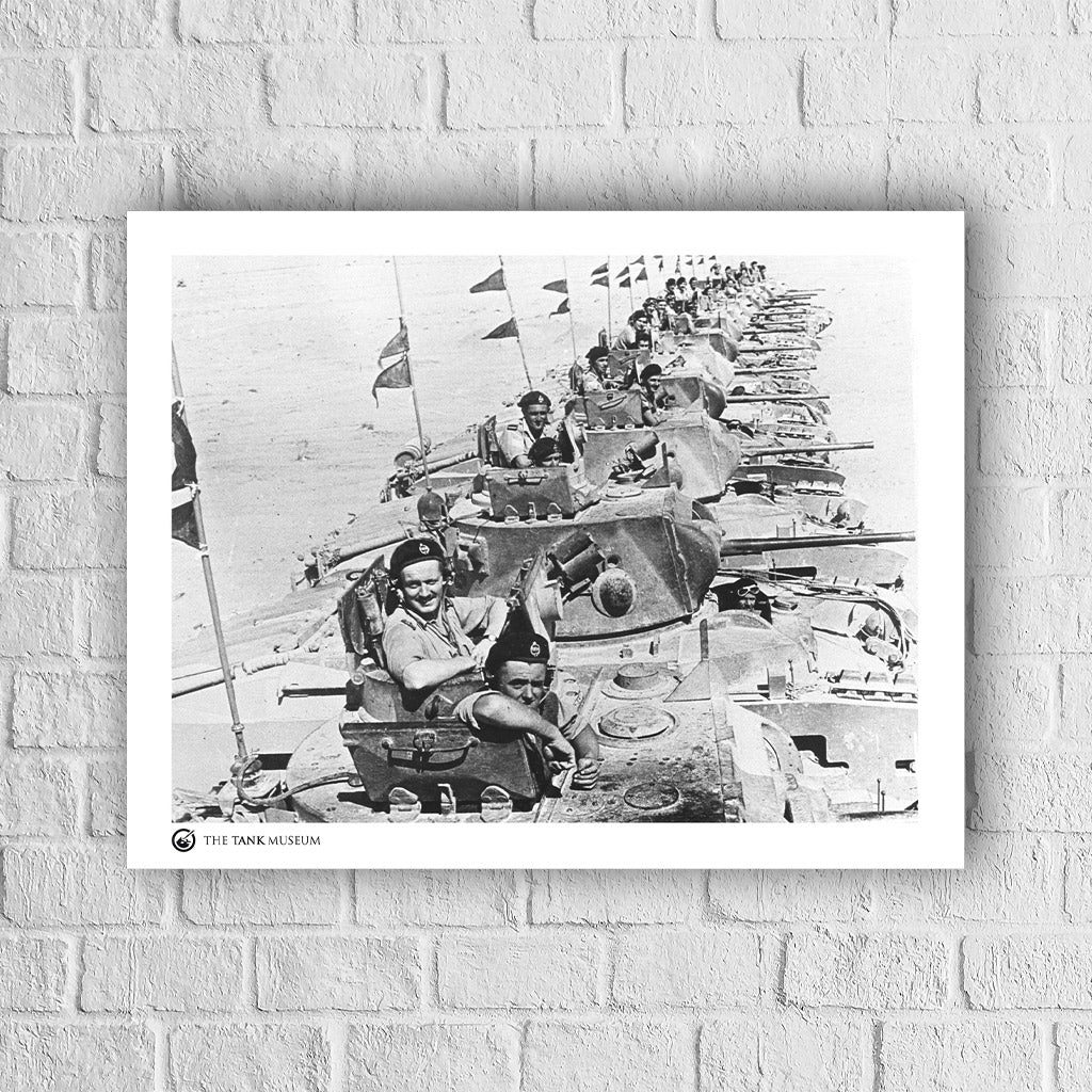 Art Print: A12 Matilda II 7RTR Tobruk Wall Art On Demand Star Editions 40X50cm No Frame