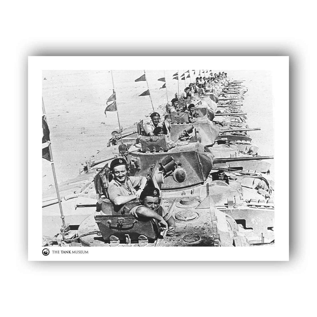 Art Print: A12 Matilda II 7RTR Tobruk Wall Art On Demand Star Editions 11x14" No Frame